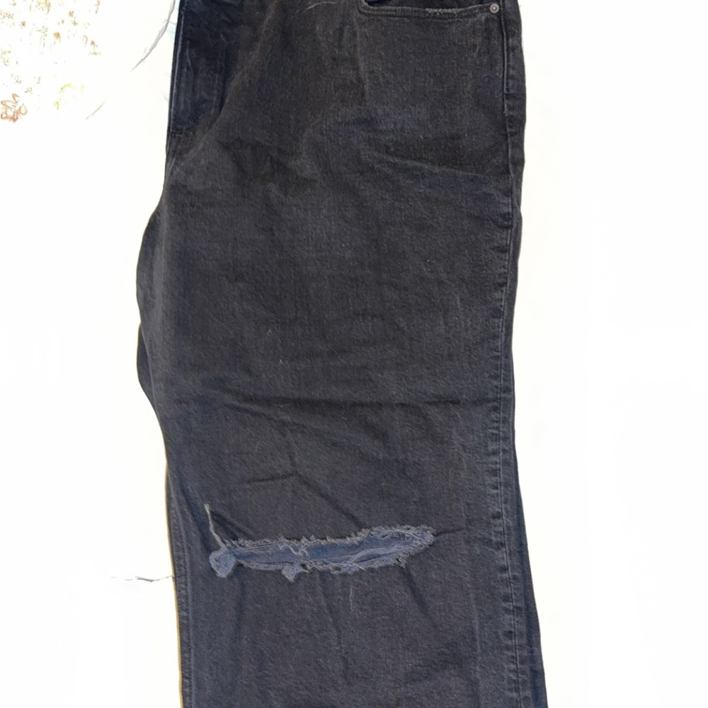 Abercrombie & Fitch Men's Black Straight Jeans